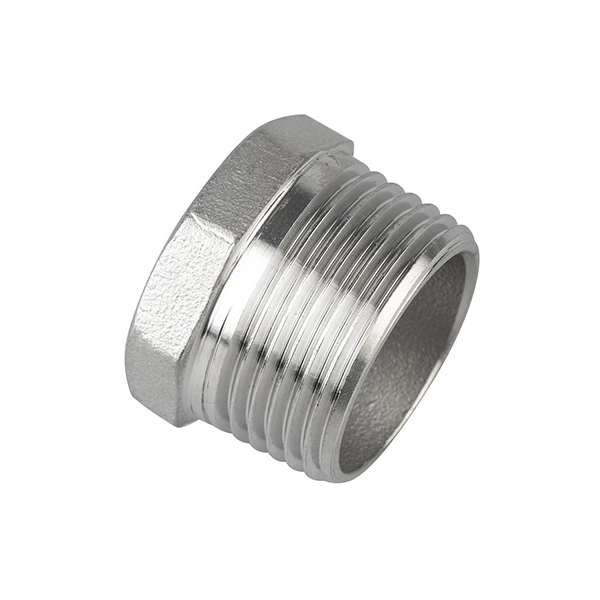 Stainless Steel Pipe Fitting 304 316L Male Hex Head Plug