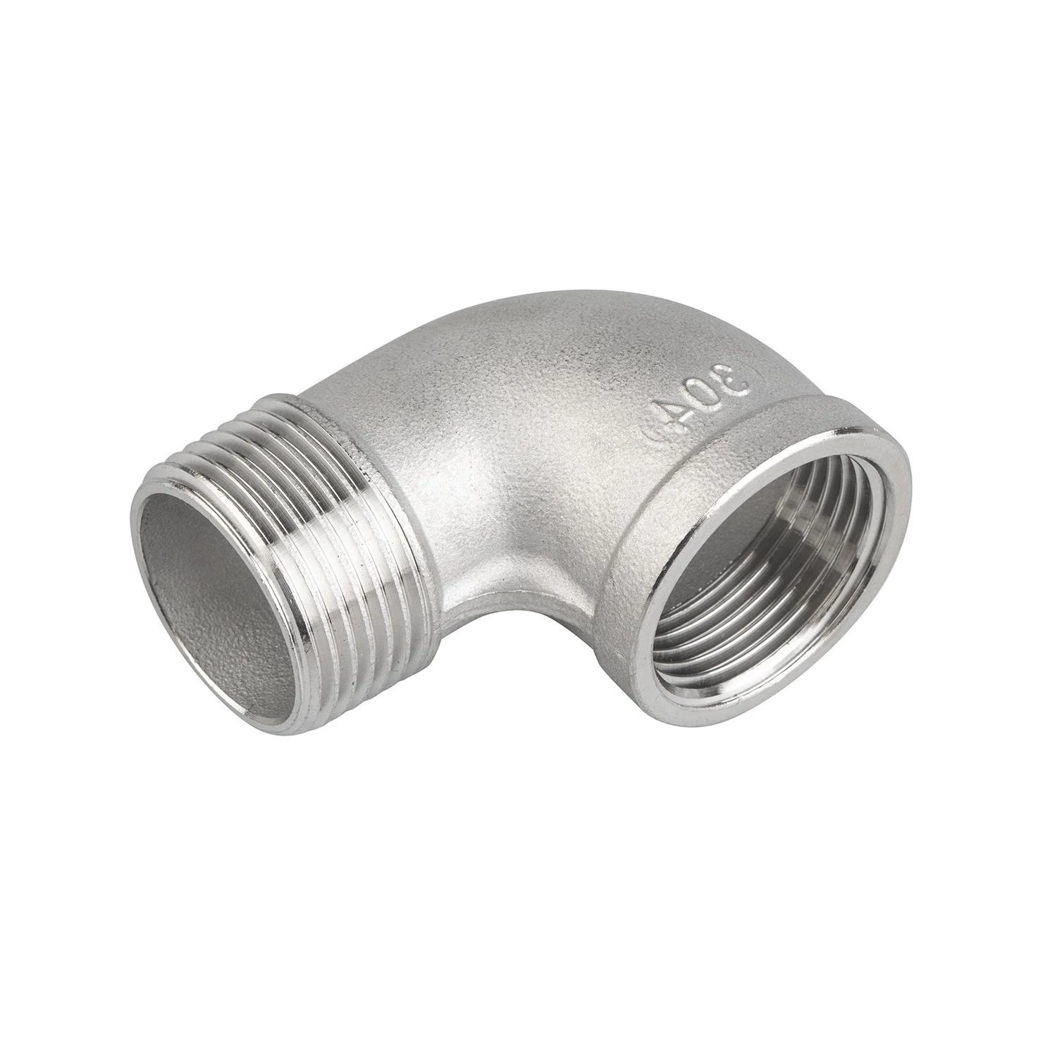 Stainless Steel 304 316L 90 Degree Female Male Thereaded Reducer Elbow