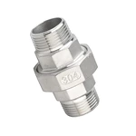 Stainless Steel Pipe Fitting 304 316 1/4"-4" NPT/BSPT Male Female Threaded Union