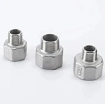 Stainless Steel Pipe Fitting Male Female Hexagon Coupling Plumbing Accessories