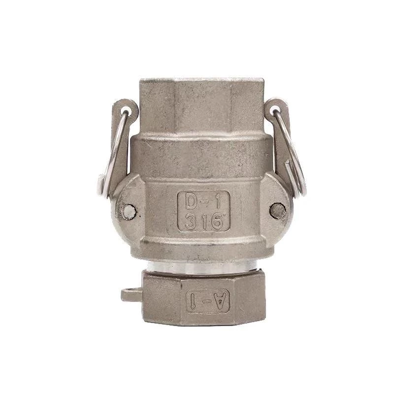 Stainless Steel SS 201/304/316 Quick Coupling Type D for Spare Parts