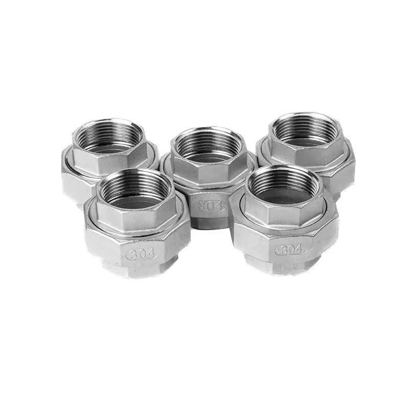 Industrial Forged Stainless Steel NPT/BSPT Threaded/Screwed Pipe Fitting Adapter Union Manufacturer
