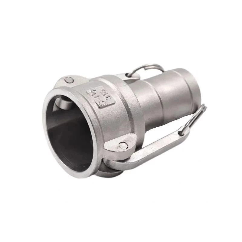Type C Flexible Pipe Fitting Quick Connector Stainless Steel 316/304 Camlock Coupling