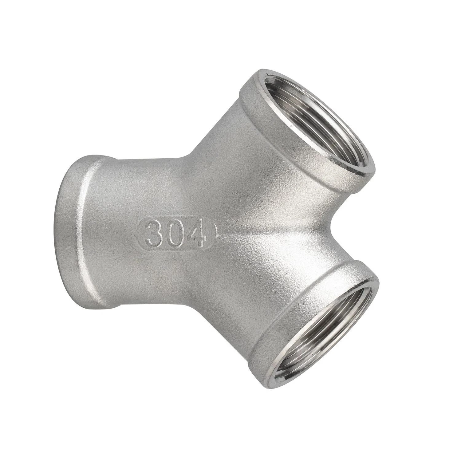 Pipe Fittings Casting 150lb Stainless Steel 1" Y-Type Tee