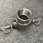 Type F Stainless Steel Pipe Fitting Male Camlock Connector Casting Quick Coupling