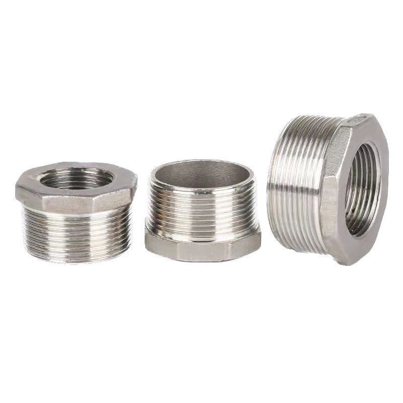 Industrial Male Thread Forged Stainless Steel Hex Head Pipe Fittings/Bushing for Joint Coupling Connector