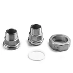 Stainless Steel 201 304 316 Malleable Pipe Fittings Male Femalethreaded Union