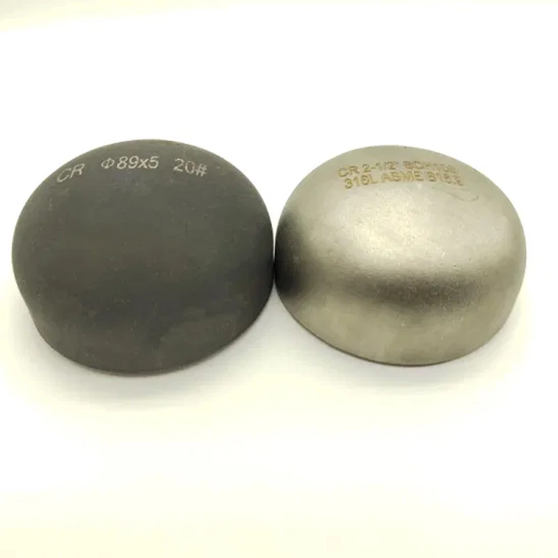 Steel A234 Wpb Bw ANSI B16.9 End Round Forged Carbon Mild Stainless Steel Pipe Fitting Butt Weld Cap