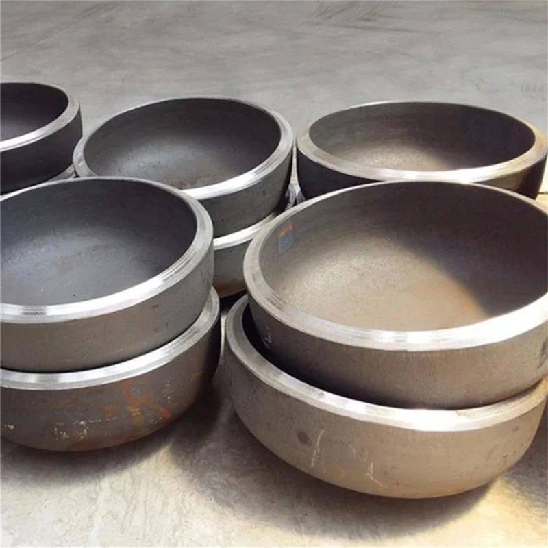 Pipe End Cap Butt Weld Seamless Steel Pipes ANSI/ASME Pipe Caps Stainless Steel Tube Cap for Liquid Gas Seal Fitting Materials