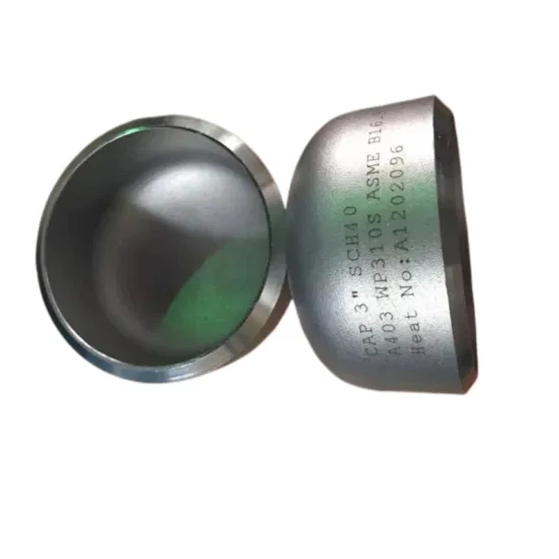 316 316l Seamless Butt Weld Fittings Stainless Steel Pipe Cap