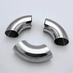 Stainless Steel Seamless Pipe Fitting 90 Degree Elbow