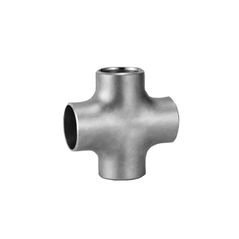 Stainless Steel Pipe Fitting Butt Weld Equal Cross