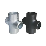 Stainless Steel Seamless Carbon Steel Butt Weld Fittings 4-way Equal Cross Asme B16.9