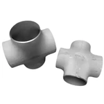 Ss316 Stainless Steel Pipe Fitting Weld Industrial Cross Four Way Cross