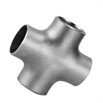 Hot Sale Stainless Steel 304 316 Pipe Fittings Din2615 Butt Welded Seamless Straight Equal Cross