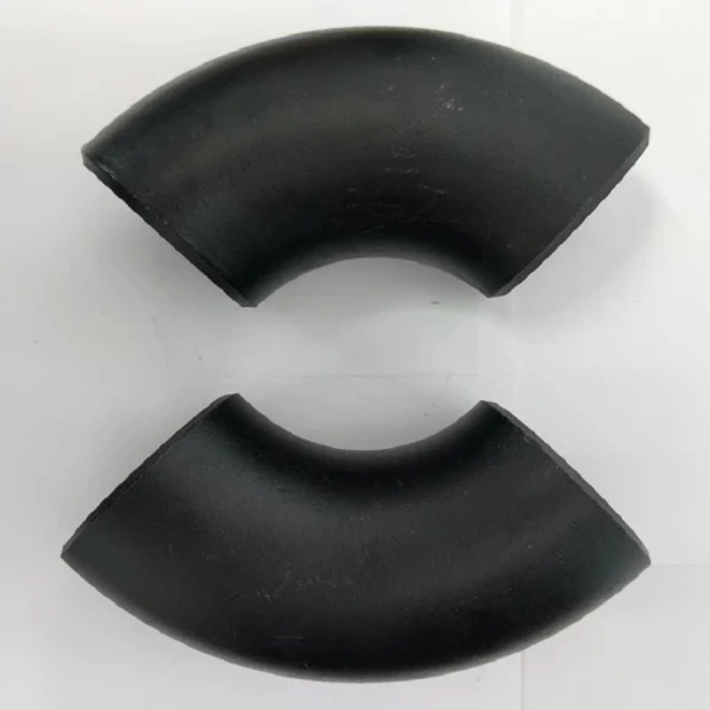 ANSI B16.9/ASTM A234 Wp11 Lr 45/60/90/180 Degree Bend Black Carbon Stainless Steel Pipe Fitting Butt Weld Long Radius Seamless Ss Flange Tee Reducing Elbow