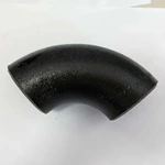 90 Degree 45 Degree Astm Carbon Black Stainless Steel Seamless Pipe Fittings Butter Weld Welding Flange Tee Reducing Elbow (cap, Reducer)