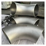 En 10253-4 X2crni18-9 Type B 90 Lr Industrial Butt Weld 90 Degree Pipe Elbow Bend Stainless Steel Elbow