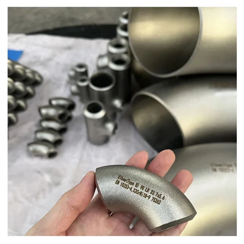 ASTM A234 Long Type Butt Weld SUS304 Schedule 40 Stainless Steel 90 Degree Elbow