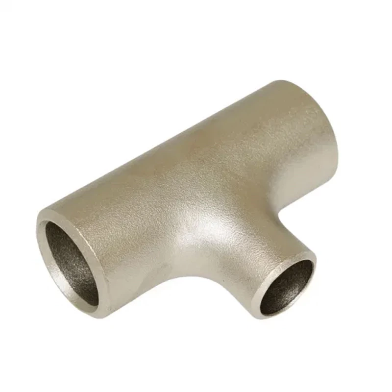 ASME B16.9 Butt Weld Stainless Steel Carbon Steel Pipe Fitting Reducing Tee Equal Tee