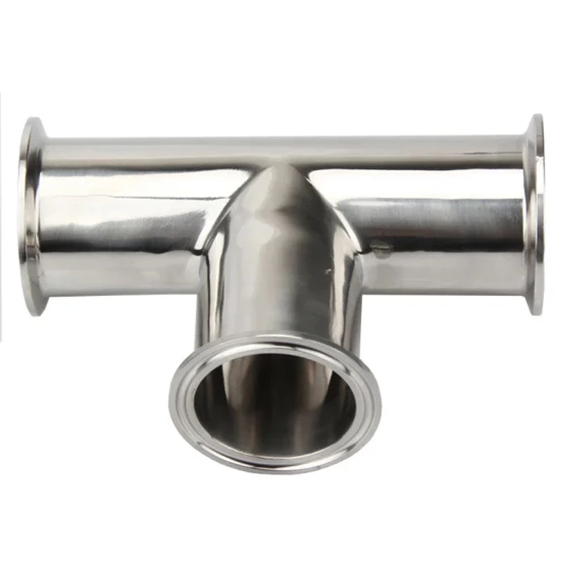 3A SMS DIN Stainless Steel Sanitary Clamp/Weld Tee Manufacturer