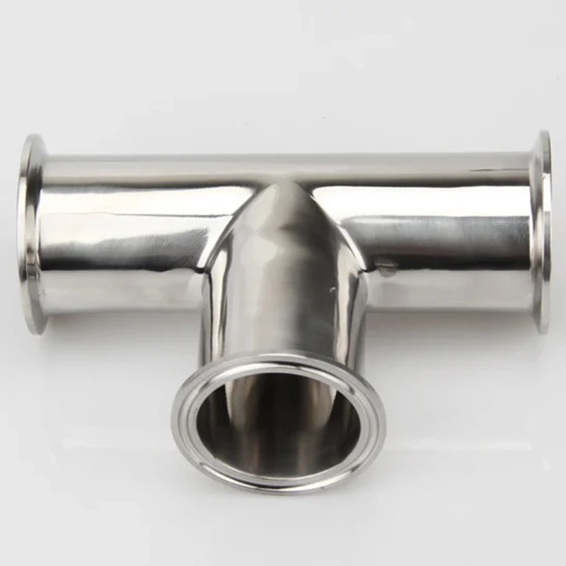 3A SMS DIN Stainless Steel Sanitary Clamp/Weld Tee Manufacturer