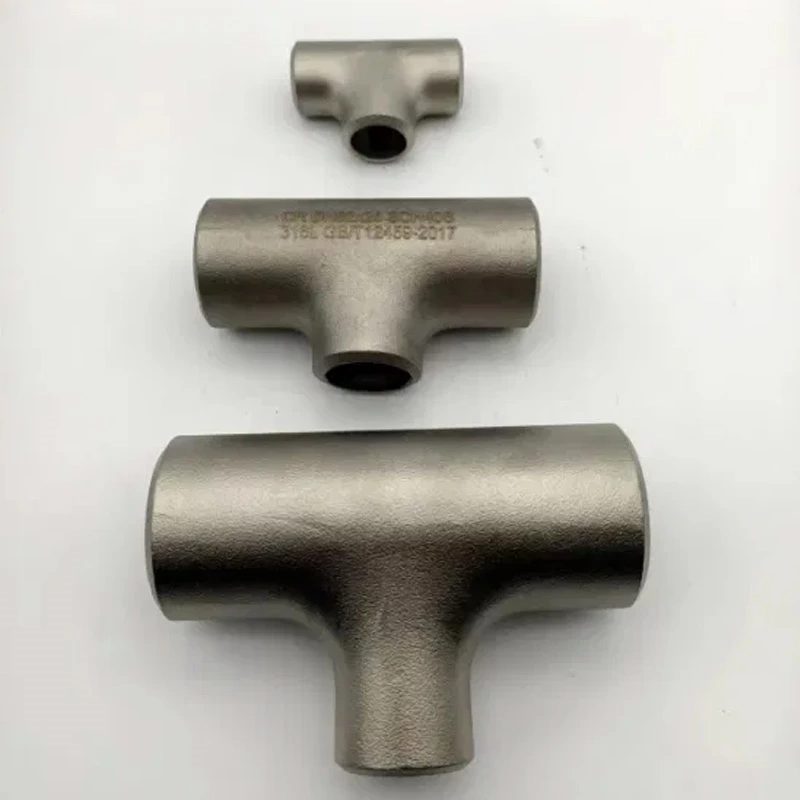 3/4" Carbon Steel Stainless Steel Sch40 Sch40s Equal/reducing Butt Weld Pipe Fitting Tee