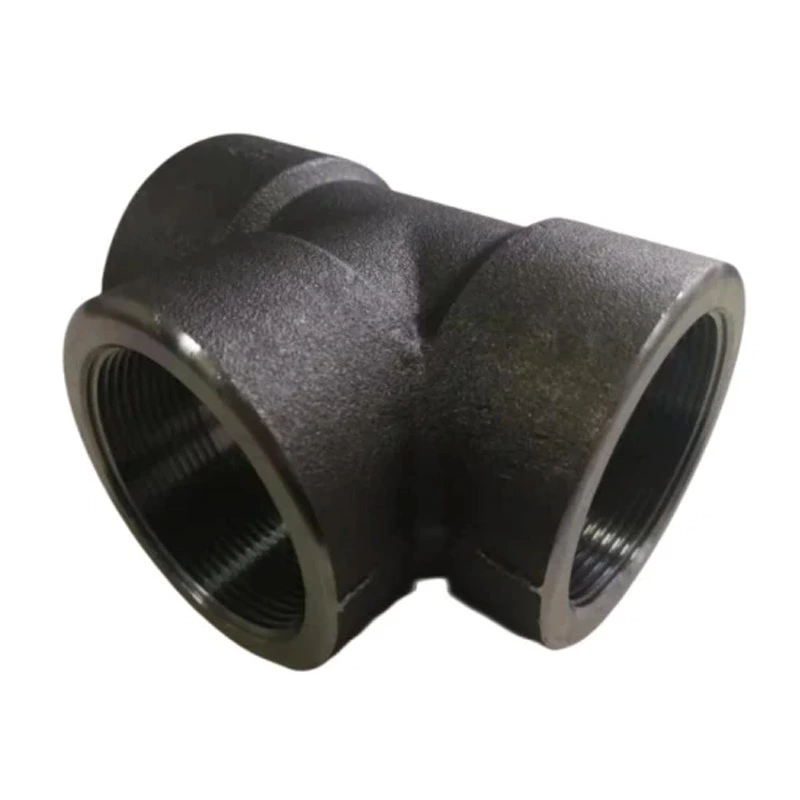 2000lb 3000lb Stainless Steel Socket Weld Fittings B16.11 Forged Tee 3/4" Npt Stainless Steel Tee